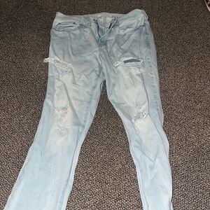 PacSun Light Blue Distressed Men's Jeans